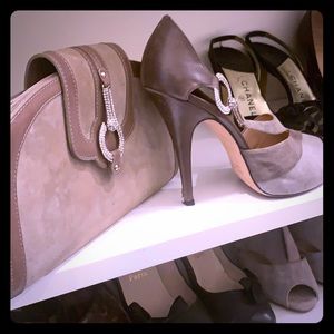 Giuseppe Zanotti design shoes and evening Clutch